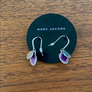 Small circular dangly earrings